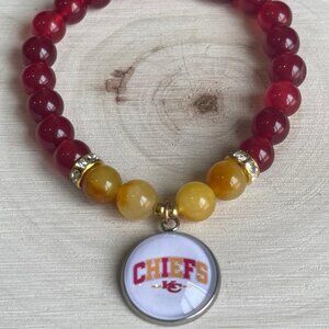 Kansas City Chiefs Charm Bracelet 08